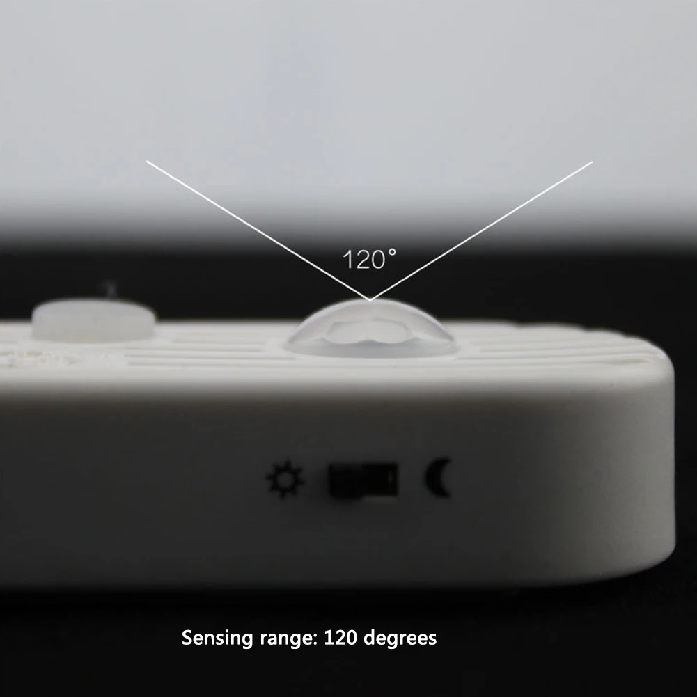 4 AAA Durable PIR Mini Organizer Strip Lightweight Body Infrared Sensor Power Supply Automatic ABS Battery Case For Light Switch |
