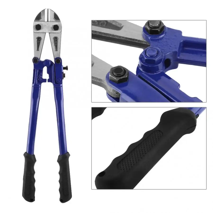 Bolt Lock Cutter 18" HD Hand Jaws Blades Chain Wire Fence Cable Rebar 450mm | Инструменты