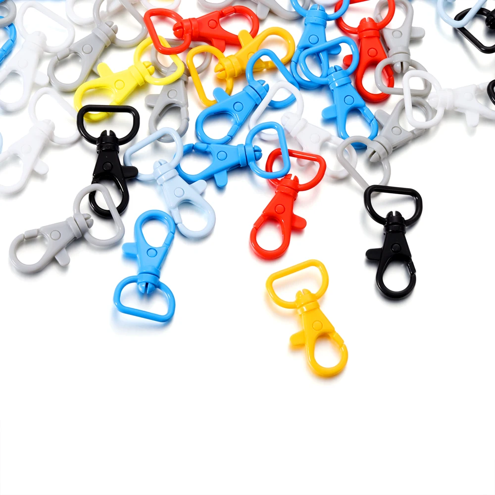 10 шт./упак. 40*22 мм пластиковая застежка-карабин |