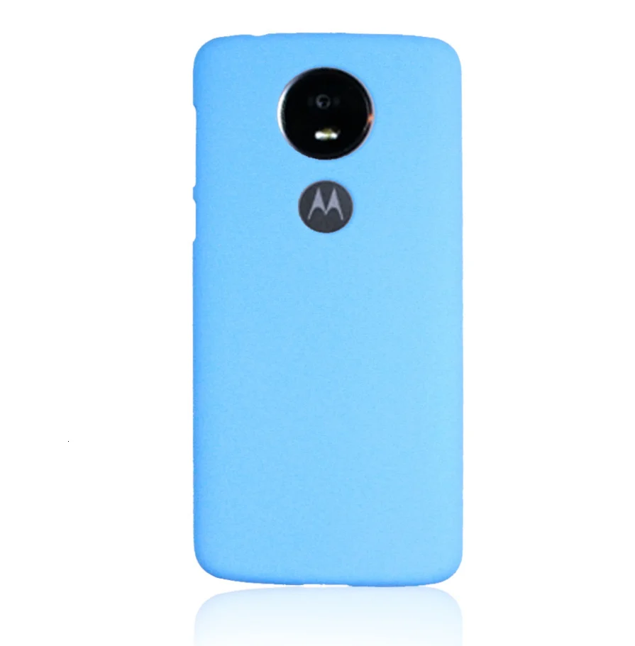 Матовый Противоскользящий чехол для телефона Motorola Moto G6 G7 E5 Z3 Play Plus One power Pc твердый