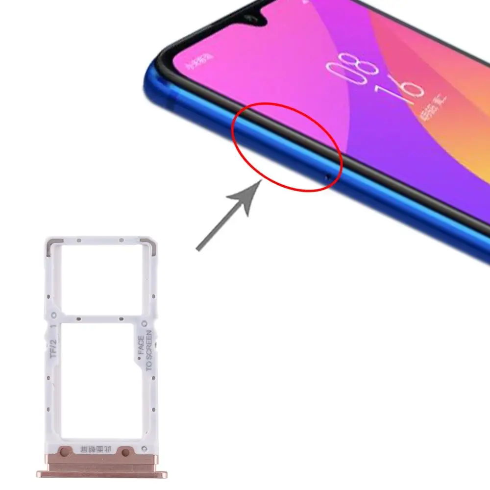 Лоток для sim-карт + лоток sim-карт/mi cro карт SD Xiaomi mi CC9 | Мобильные телефоны и