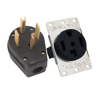 american nema l14 30p us wiring plug 4pole industrial locked socket inline cable power connector convert removable plug l14 30r