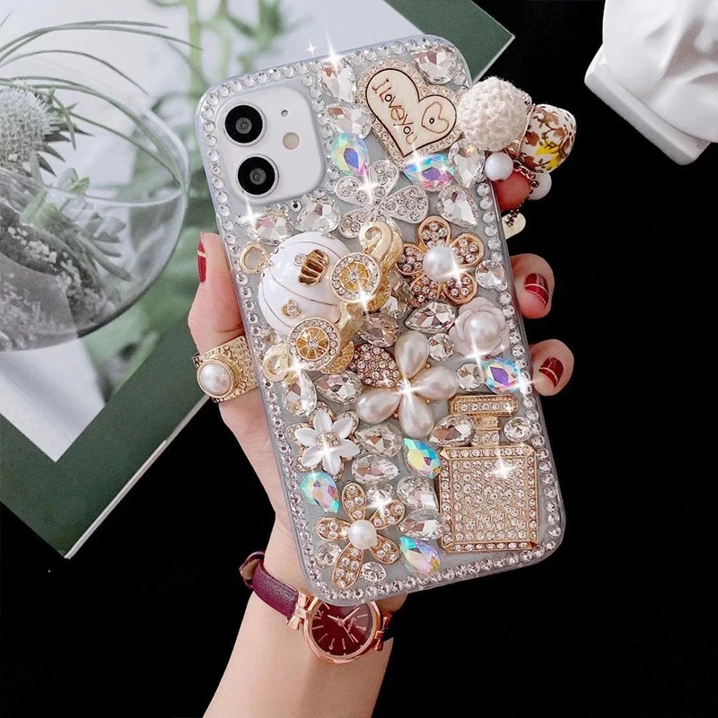 

Sunjolly for Samsung Galaxy A71 Case A51 A71 A52 A72 A42 A12 A02S A41 A32 A31 A21S A21 A11 A01 Phone Case Diamond Cover coque