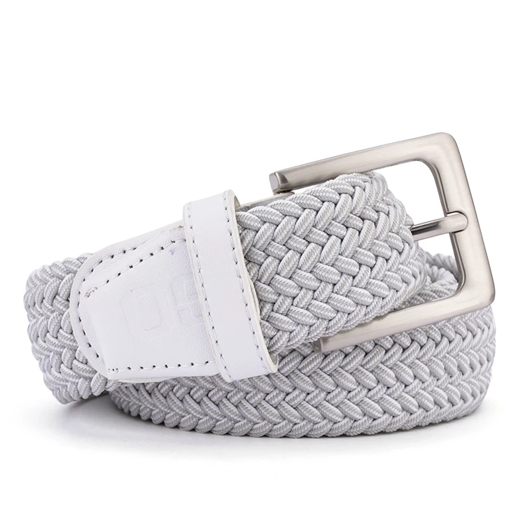 

Golf belt men's advanced belt men's elastic pin buckle belt men's non-buckle belt