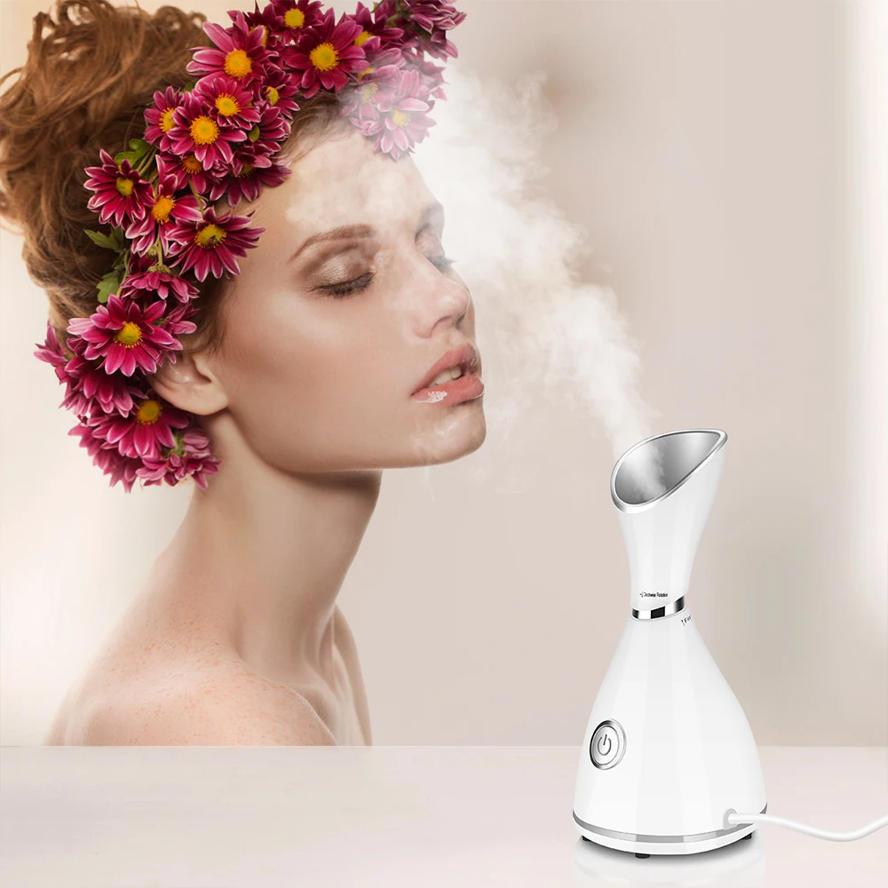 

Ionic Facial Steamer Facial Deep Cleaning Hot Steamer Cleaner Face Sprayer Machine Beauty Face Steaming Device Facial Steam