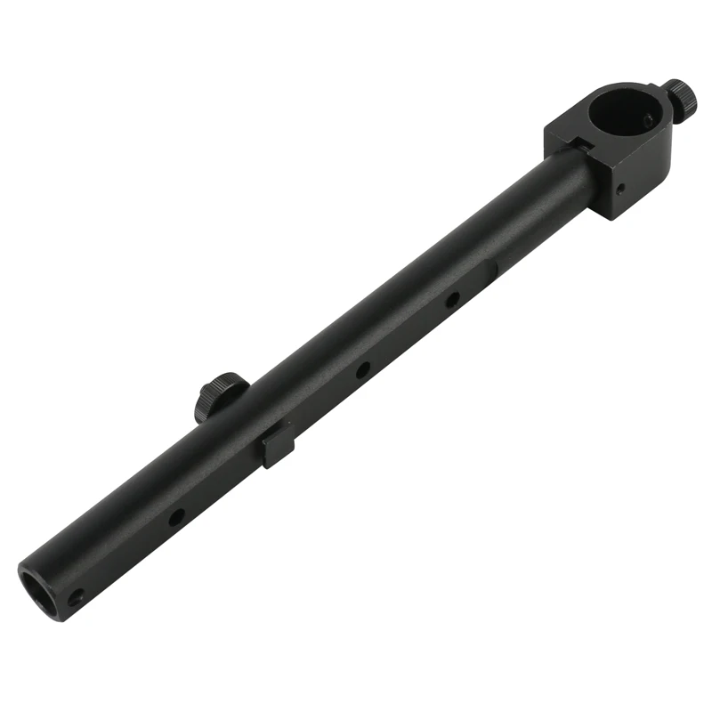 Металлический держатель с дополнительной рукояткой 33 мм черный стержень