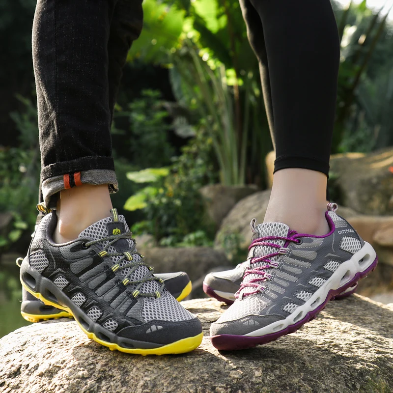 

Lover Sports Water Shoes 2020 Climbing Aqua Sneakers for Women Men Fishing Camping Shoes Breathable Mesh Athletic Shoes Female