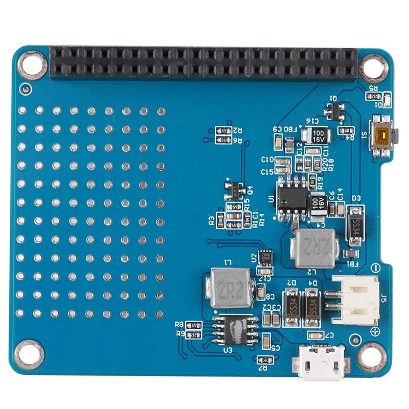 

Raspberry Pi Lithium Battery Expansion Board UPS HAT Expansion Board Support Filling