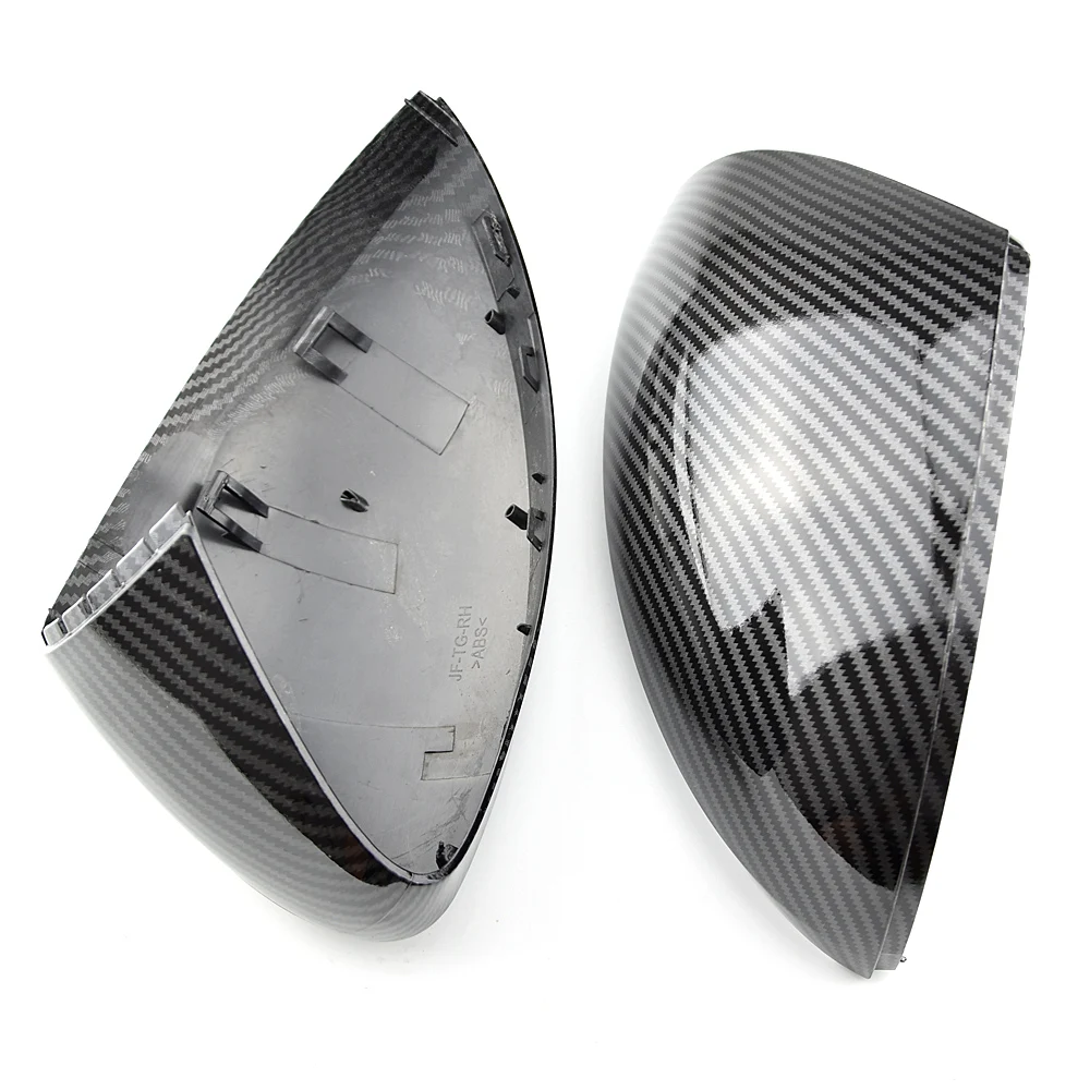 

ABS Carbon black Rearview Mirror Cover 2pcs for vw Volkswagen Tiguan 2009 2010 2011 2012 2013 2014 2015