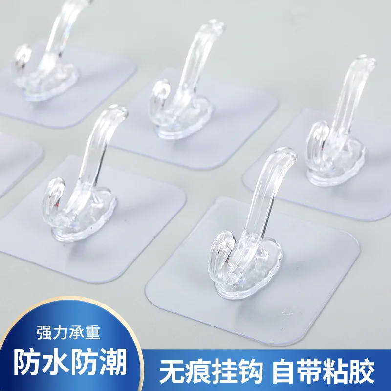 1Pcs Transparent Strong Self Adhesive Door Wall Hangers Hooks Suction Heavy Load Rack Cup Sucker For Kitchen Bathroom Hook | Дом и сад
