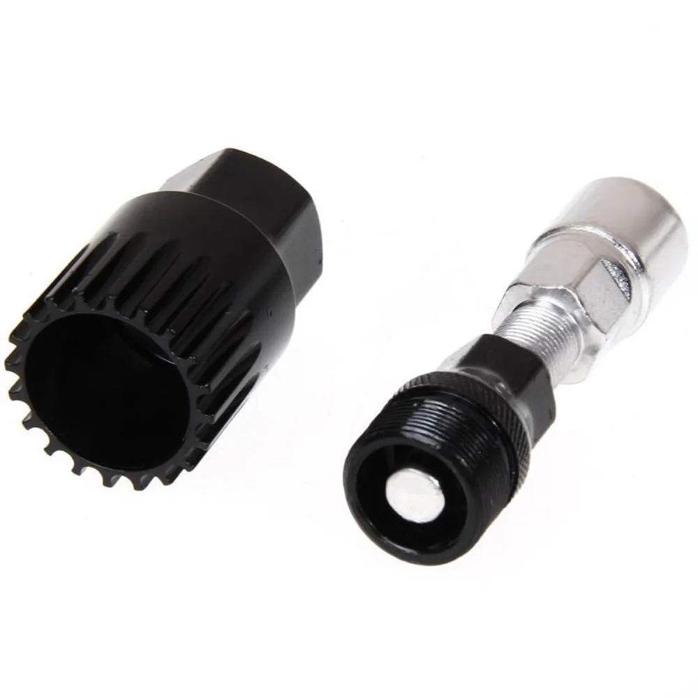 

Bicycle Flywheel Sleeve Alloy Steel Unmovable Flywheel Removing Socket Guiding Stick Cassette Dismounting Tool Open End Wrench