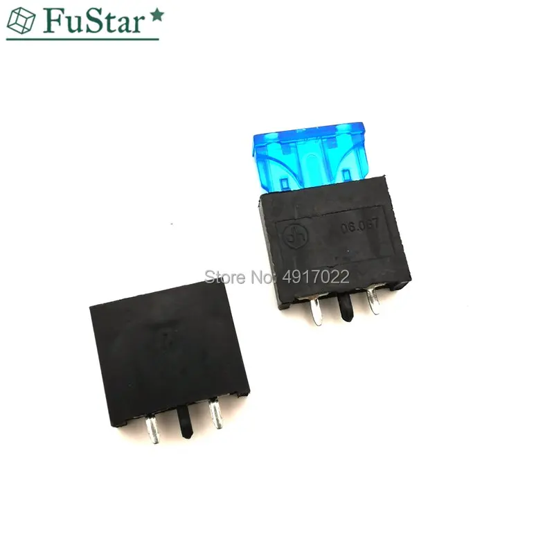 Автомобильный держатель предохранителя PA66 горизонтальный 10 шт./5 комплектов 250 В 5