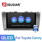 ISUDAR V72 QLED Android 10 для Toyota Camry 7 XV 40 2006-2011 GPS автомобильное мультимедийное Радио 8 Core ROM 128G DVR камера wifi 4G
