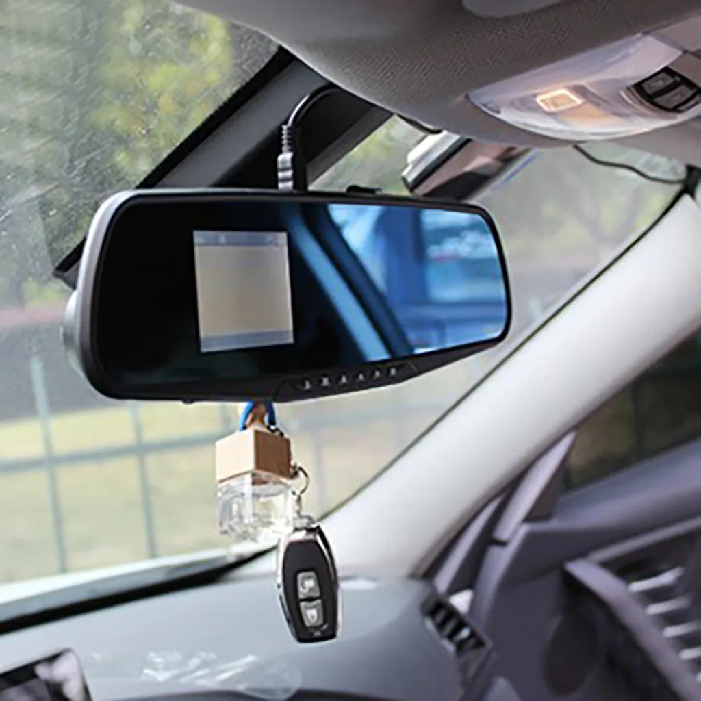 Автомобильный видеорегистратор Full HD 1080P Автомобильное зеркало заднего вида 2 8