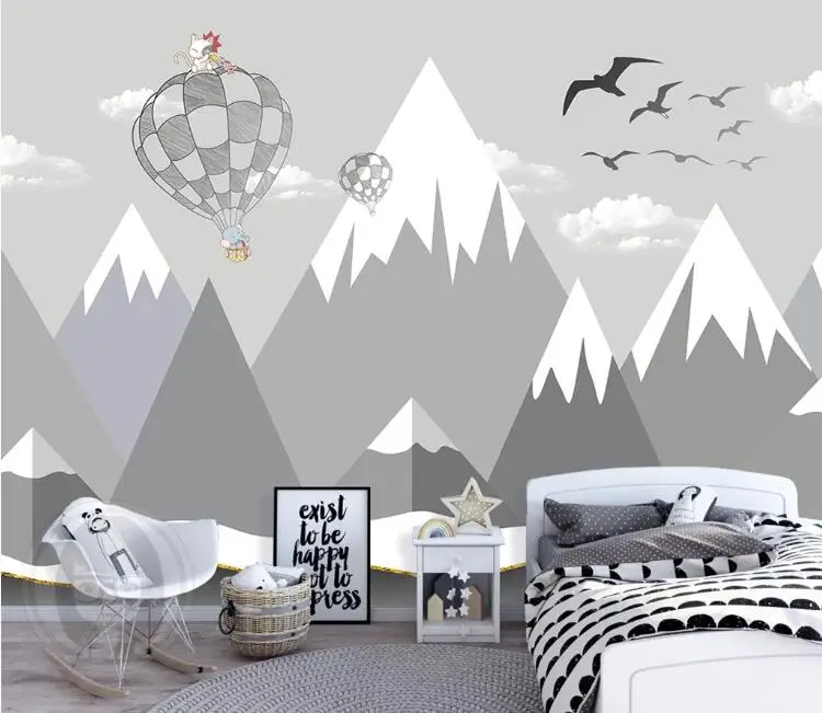 Фотообои CJSIR на заказ настенная наклейка Скандинавский современный