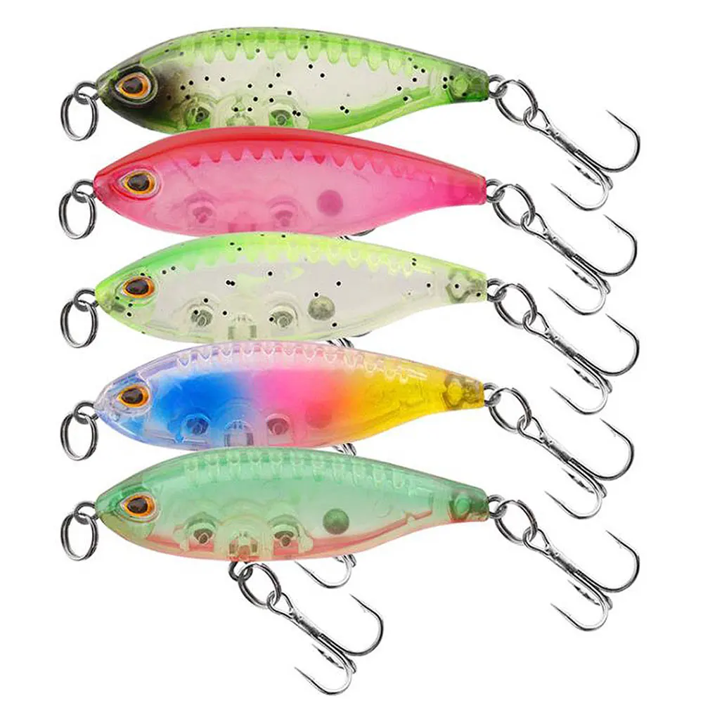 

HAOS 4.5cm 3.3g Fishing Lure Floating Simulation Pencil Lure Bait with Ringing Beads High Quality Artificial Tackle