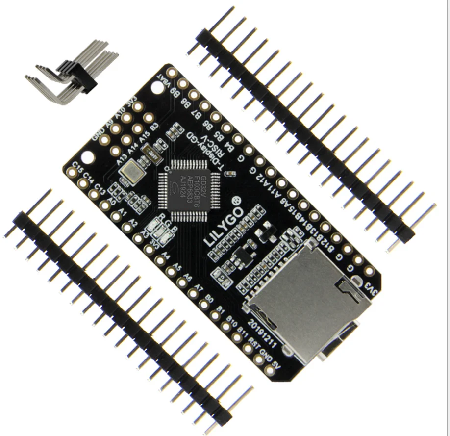 T-display-gd32 risc-v 32-бит ядра минималистский Совет по развитию 1.14ips | Электроника