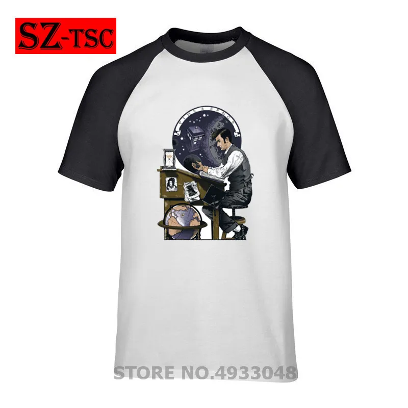 Футболка мужская с надписью Доктор Кто доверяет мне я доктор|Мужские футболки| |