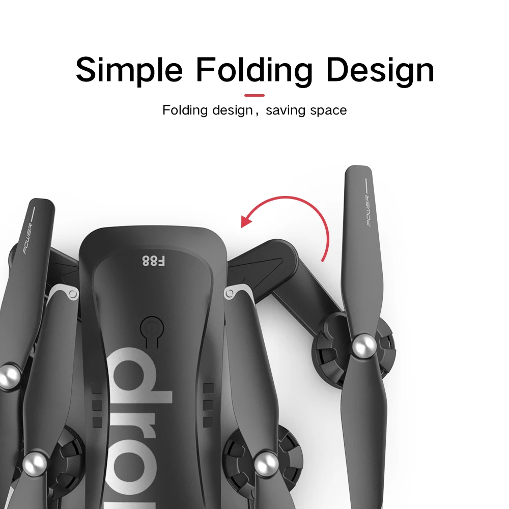 Дрон F88 2020 Новый беспроводной HD камера Функция легкий Yuneec Q500 Phantom Pro Dji Mavic 2