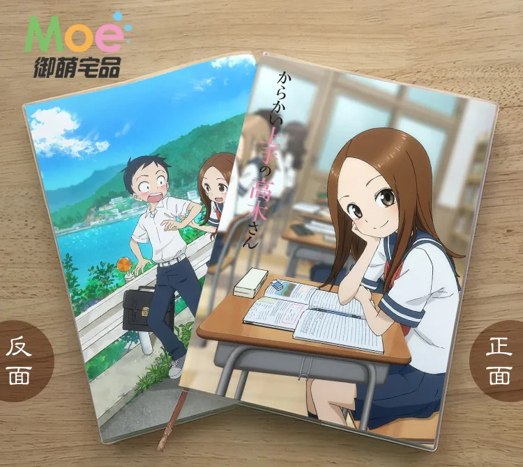 

AnimeTeasing Master Takagi-san Takagi Figure Student Writing Paper Notebook Delicate Eye Protection Notepad Diary Memo Gift