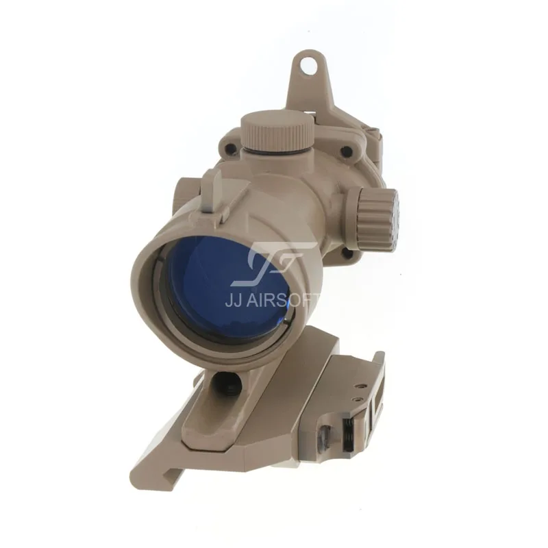 JJ Airsoft ACOG Style 4x32 прицел красная/Зеленая Сетка с Killflash AC12033 Bobro QD Mount