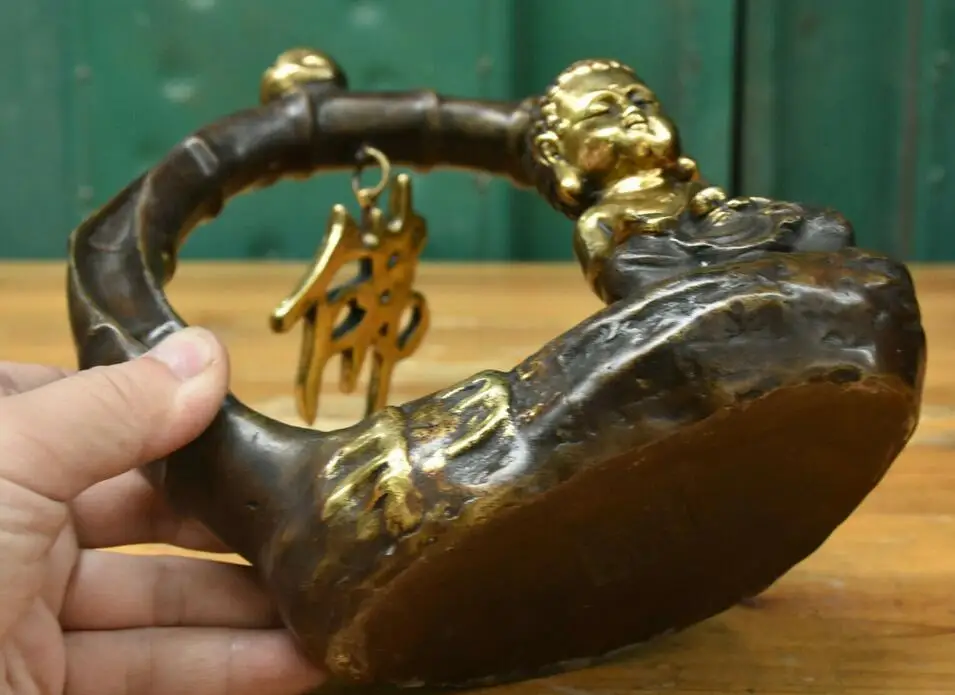 China Bronze Gilt Sakyamuni Tathagata Prince Edward Buddha Incense burner Statue | Дом и сад