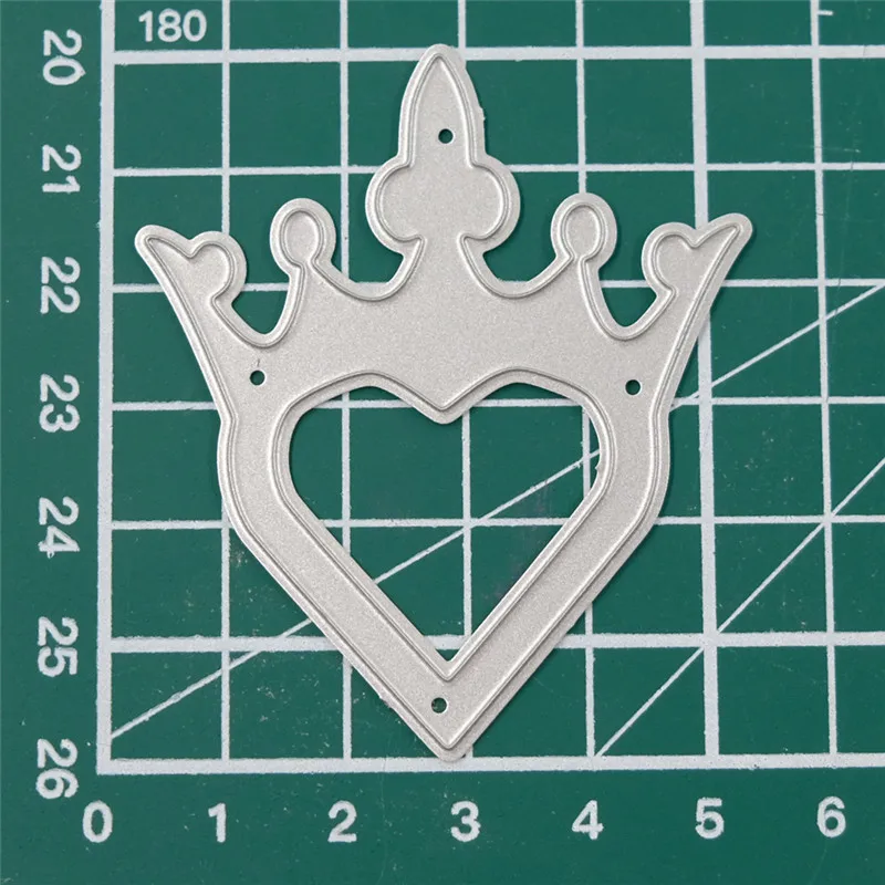 GJCrafts Вырубные формы в форме сердца новинка 2019 металлические штампы короны для