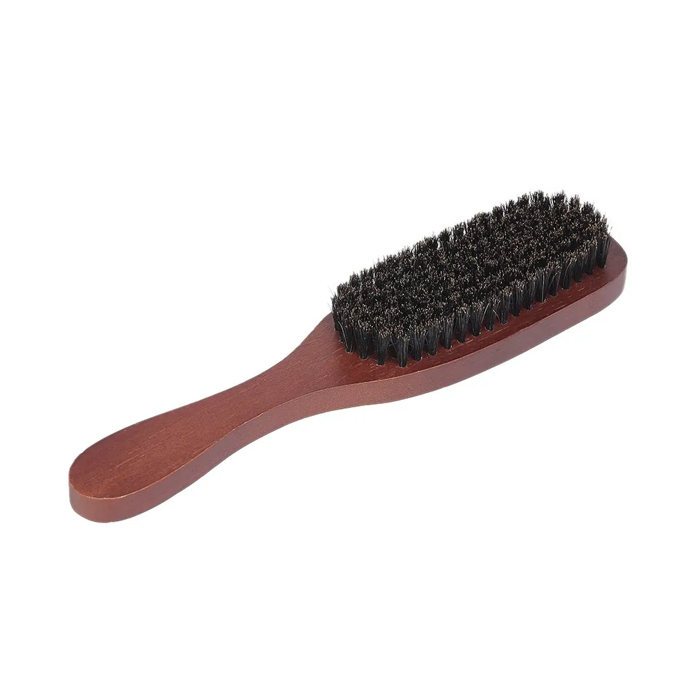 

Men's Beard Brush Facial Cleaning Hair Brush Wooden Mustache Comb Male Multifunctional Shaving Brush