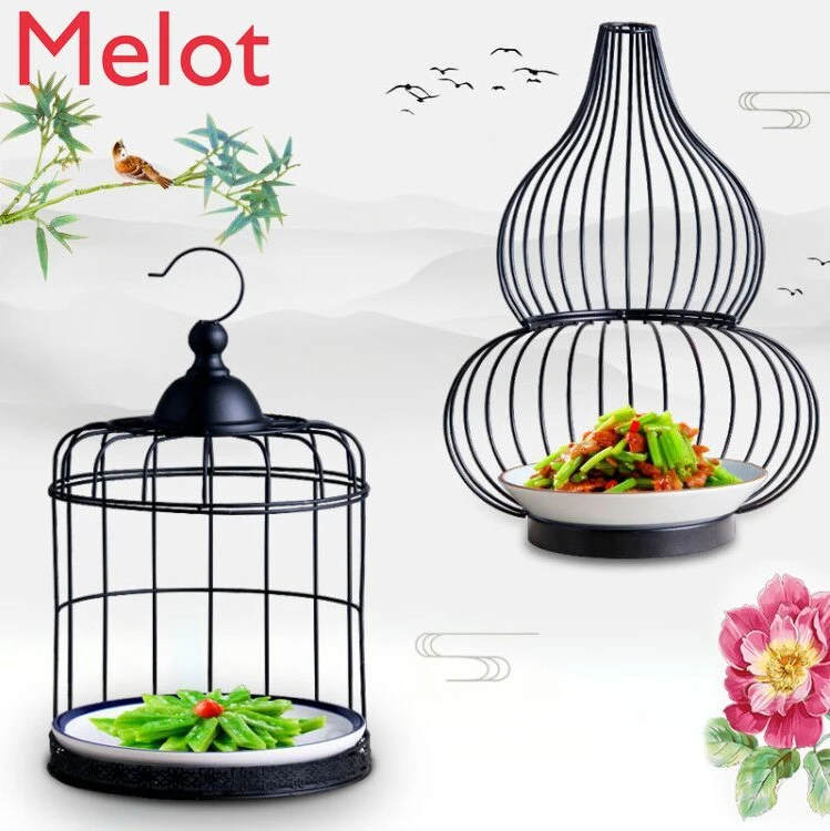 

Креативная посуда в виде птичьей клетки для отеля, Специальная художественная кухня, ресторан, ресторан, тарелка особой формы