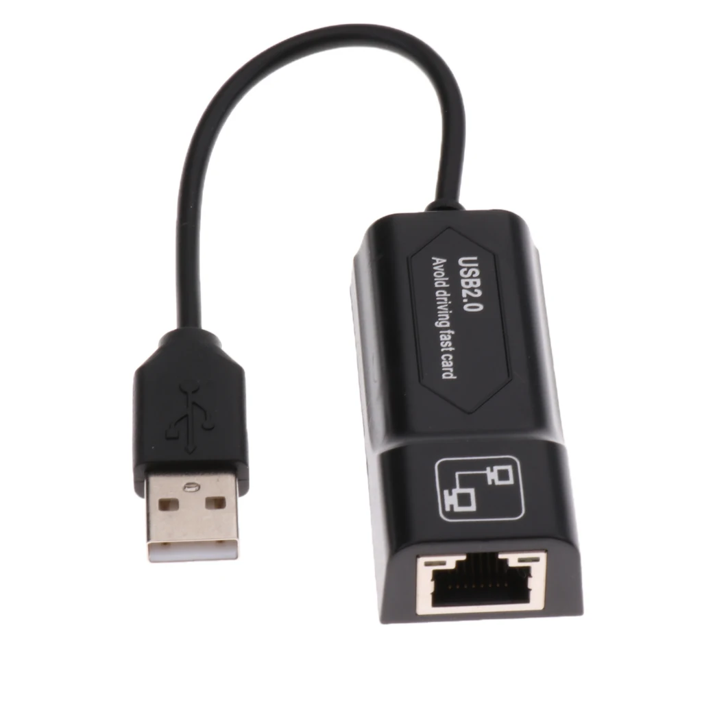80MA/5В Ethernet адаптер для USB в порт RJ45 10/100 Мбит/с 2 0|Сетевые инструменты| |