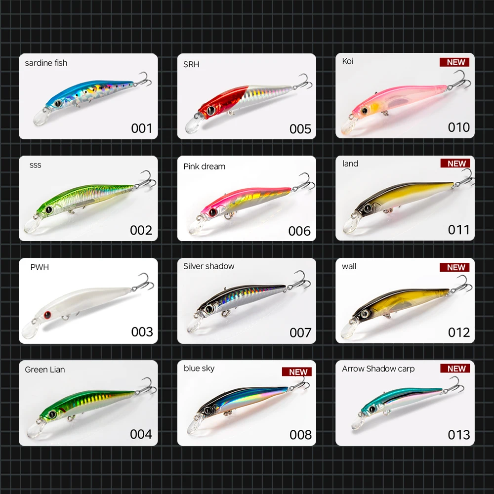 Hunthouse Artist Tiny Wobbers Fishing Lures 2020 Trout Minnow Twitch Minnows Swimbait Hard Bait Japan Mustad Tackle