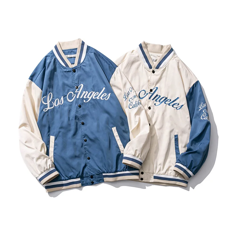 Новинка 2021 весенне-осенняя тонкая свободная бейсбольная куртка оверсайз в стиле