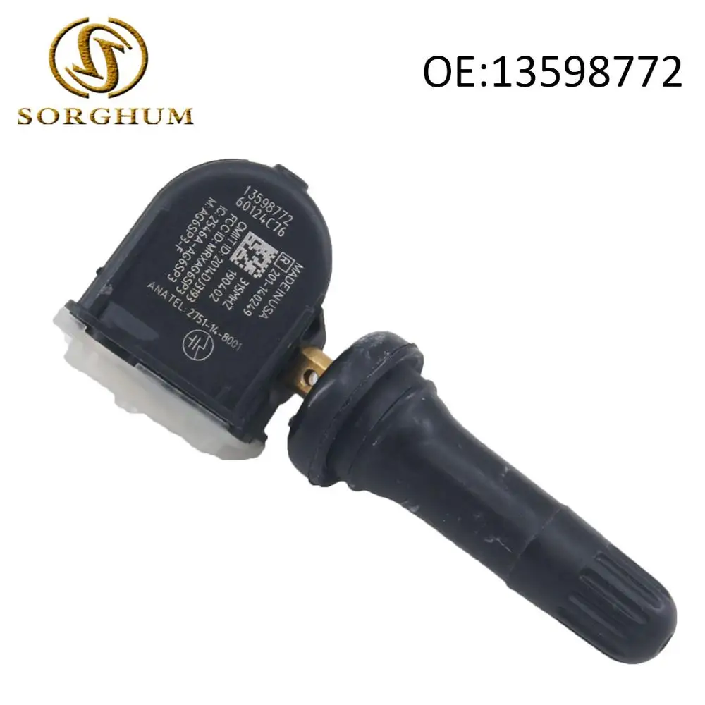 

FOR Chevrolet Equinox 2018 315MHz 23445327 TPMS SENSOR TIRE AIR PRESSURE SENSOR 13516164 13598771 13586335