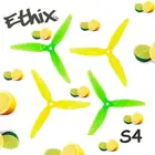 Пропеллер HQPROP Ethix S4 Lemon Лайм 5X3.1X3 5031, 3 лезвия, зеленый и желтый, для радиоуправляемого FPV гоночного фристайла, 5 дюймов, детали сделай сам