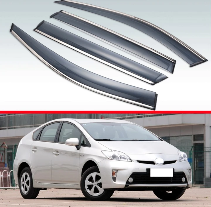 

Ветрозащитный Козырек из АБС-пластика для Toyota Prius 2012-2015