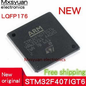 2pcs~10pcs/LOT New original STM32F407IGT6 STM32F407IG STM32F407 LQFP176 Arm cortex-m4 32-bit MCU