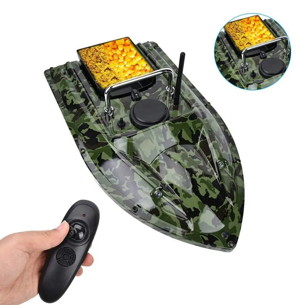 

GPSWave Fishing Bait Containers Remote Control Bait Boat 1.2-1.5Kg Bait Cruise Fishing Smart RC Bait Boat Ship Speedboat RC Toys