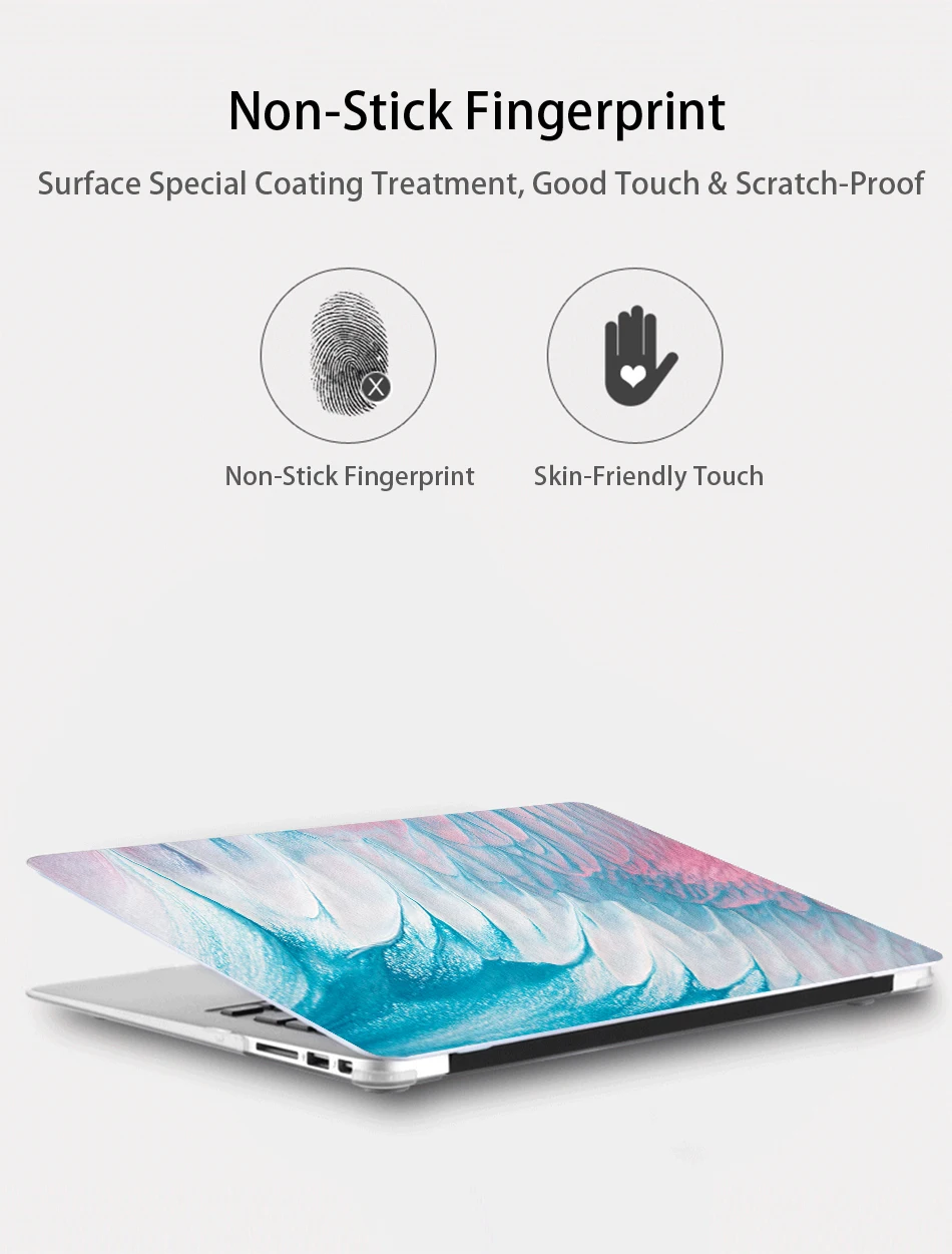 MTT Акварельная сумка для ноутбука, чехол для Macbook Air Pro retina 11 12 13 15 дюймов с сенсорной панелью, чехол для ноутбука+ чехол для клавиатуры