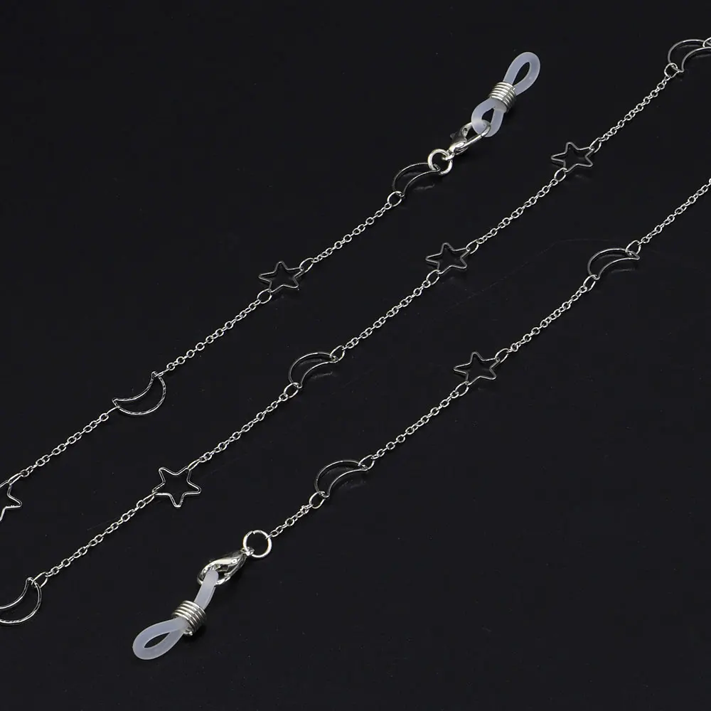 Очки для чтения звезды и луна металлические аксессуары ручной работы цепочка