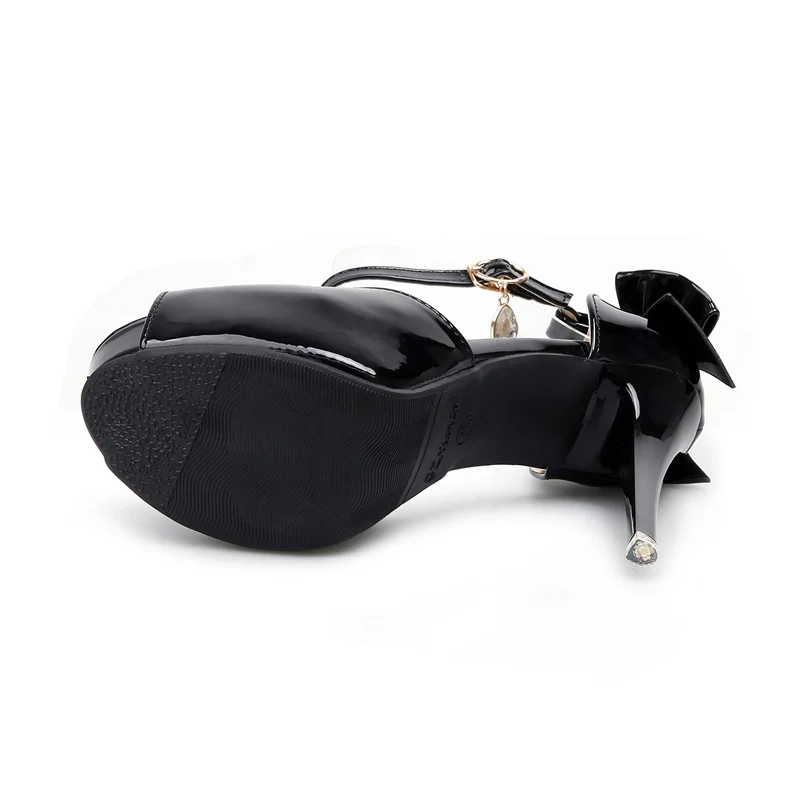 2019 г. женские летние босоножки на платформе из лакированной кожи высоком каблуке