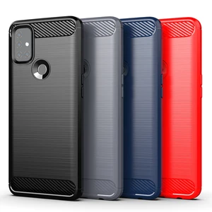 for oneplus nord n10 case cover shockproof bumper carbon fiber soft back cover one plus nord n10 phone case oneplus nord n10 5g free global shipping