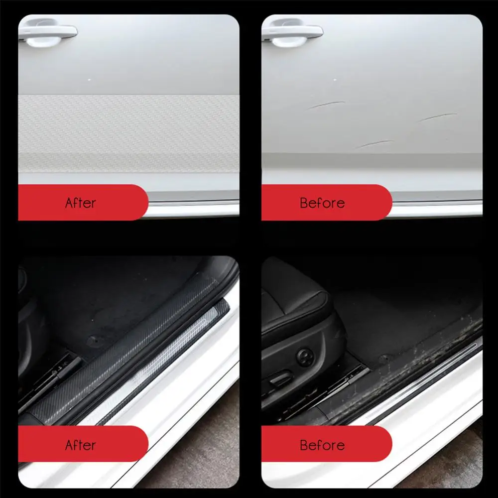 3 м с изображением карбоновой нити лента-липучка Magic Tape двери автомобиля бампер