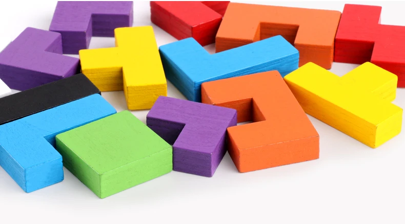 

Creative Geometric Puzzle Wood Toys Game Baby Wooden Toys For Kids Puzzle Madera Infantil Educational Toy For Children OO50PT