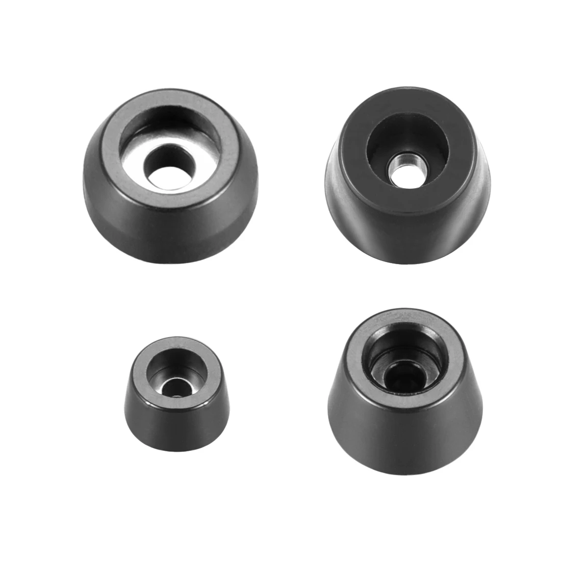 Uxcell резиновые бамперы накладки черный чехол для инструмента Нескользящие ножки