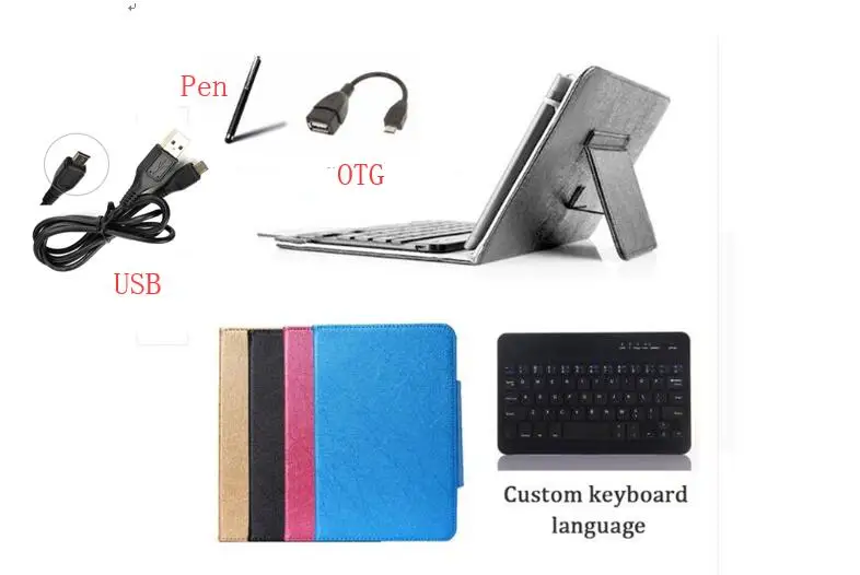 Беспроводной Bluetooth клавиатура чехол для Huawei MediaPad T3 10 универсальный AGS W09 L09