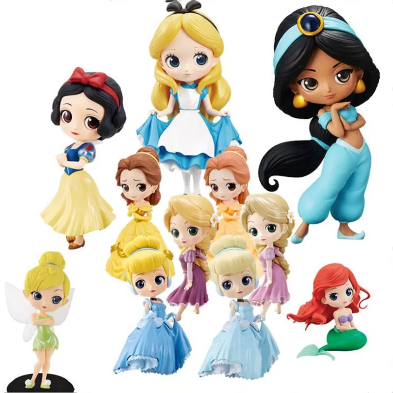 11 см Q Posket принцесса фигурки игрушки huamulan принцессы Алисы фигурку Модель
