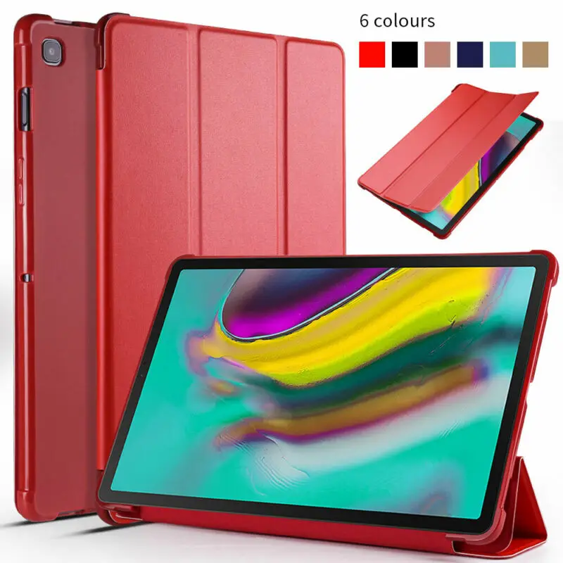 Для Samsung Galaxy Tab A 10 1 дюймов Чехол T580 T585 планшет Funda трехслойный кожаный Умный