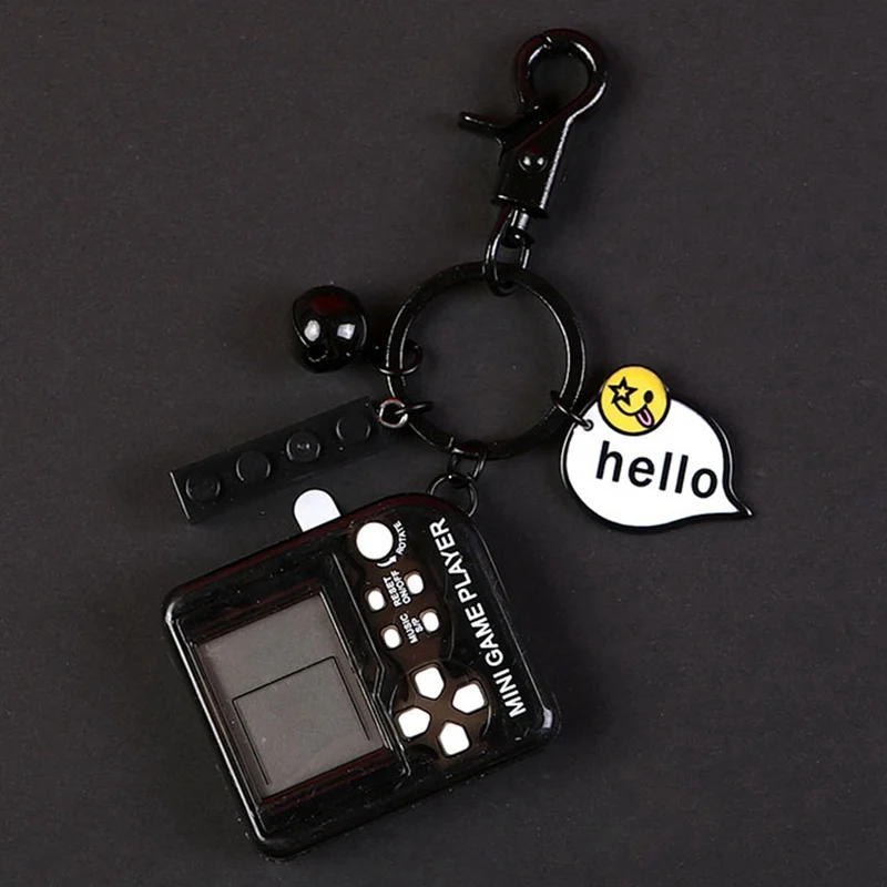 Креативный брелок для автомобиля в виде мини-игры Тетрис подвеска пары сумок