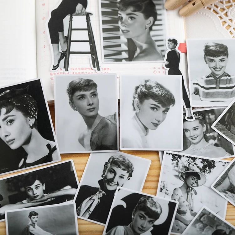 Винтаж фото красоты серии персонализированные альбом для стикеров Скрапбукинг
