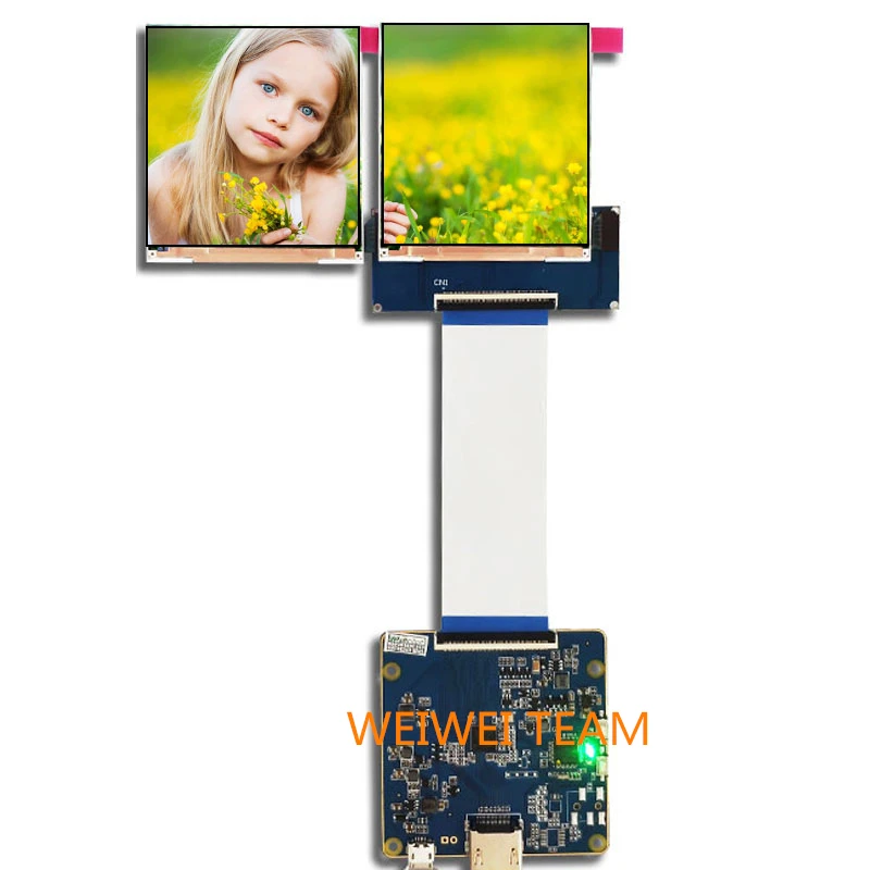 Wisecoco 3,1 дюймов 720x720 ЖК-дисплей Панель экрана и HDMI к MIPI панель управления Комплект для Raspberry pi 3 JDI LT031MDZ4000 панель